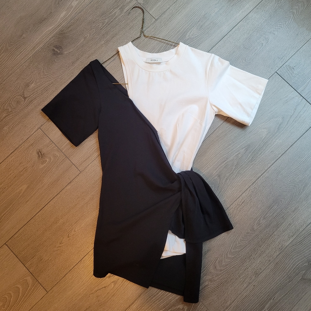 GOEN.J black/white top